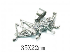 HY 316L Stainless Steel Animal Pendant-HY13P0201HZL