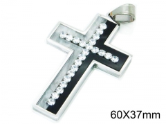 HY 316L Stainless Steel Cross Pendants-HY13P0982HJS