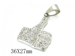 HY 316L Stainless Steel Pendant-HY13P0623HIF