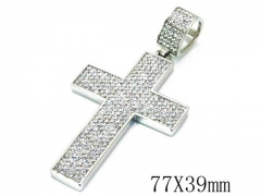 HY 316L Stainless Steel Cross Pendants-HY13P0772ILX