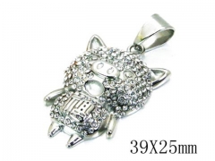 HY 316L Stainless Steel Animal Pendant-HY13P0738HKW