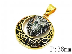 HY 316L Stainless Steel Animal Pendant-HY13P0894HJQ