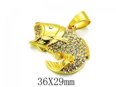 HY 316L Stainless Steel Animal Pendant-HY13P0190HJF