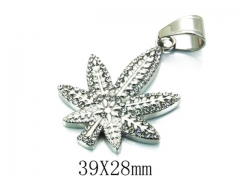 HY 316L Stainless Steel Pendant-HY13P0204HHL
