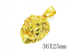 HY 316L Stainless Steel Animal Pendant-HY13P0046PL
