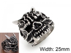 HY Wholesale 316L Stainless Steel Rings-HY0055R045