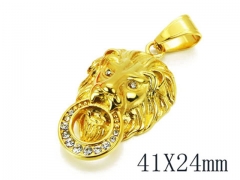 HY 316L Stainless Steel Animal Pendant-HY13P0043HHF