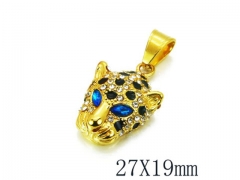 HY 316L Stainless Steel Animal Pendant-HY13P0069HIL