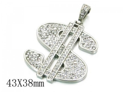 HY 316L Stainless Steel Pendant-HY13P0592HLB