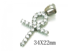 HY 316L Stainless Steel Cross Pendants-HY13P0495HHQ