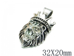 HY 316L Stainless Steel Animal Pendant-HY13P0035OF