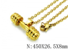 HY Wholesale 316L Stainless Steel Necklace-HY12N0020PZ