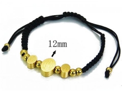 HY Stainless Steel 316L Bracelets (Rope Weaving)-HY12B0317HQQ