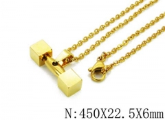 HY Wholesale 316L Stainless Steel Necklace-HY12N0021OZ