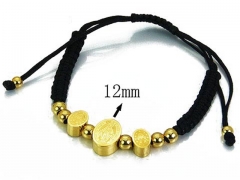 HY Stainless Steel 316L Bracelets (Rope Weaving)-HY12B0318HAA