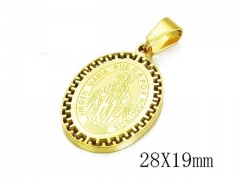 HY Wholesale 316L Stainless Steel Pendant-HY12P0590KLW