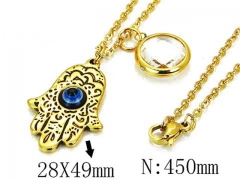 HY Wholesale Stainless Steel 316L Necklace-HY12N0502MY