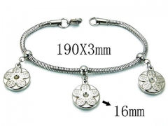 HY Wholesale 316L Stainless Steel Bracelets-HY39B0390NLB