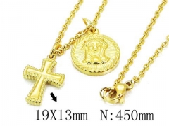 HY Wholesale Stainless Steel 316L Necklace-HY12N0509MW