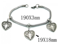HY Wholesale 316L Stainless Steel Bracelets-HY39B0388NLY