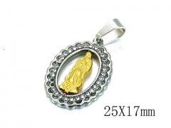 HY Wholesale 316L Stainless Steel Pendant-HY12P0631MF