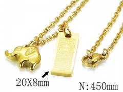 HY Wholesale 316L Stainless Steel Necklace-HY12N0506MW