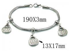 HY Wholesale 316L Stainless Steel Bracelets-HY39B0401NLY