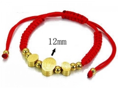 HY Stainless Steel 316L Bracelets (Rope Weaving)-HY12B0315HAA