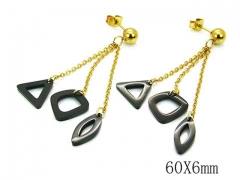 HY Wholesale 316L Stainless Steel Earrings-HY81E0040HVC