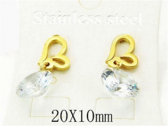 HY Wholesale 316L Stainless Steel Earrings-HY25E0612JS