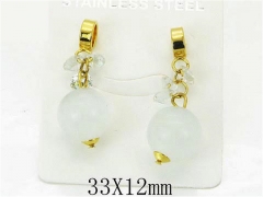 HY Wholesale 316L Stainless Steel Earrings-HY67E0133PW