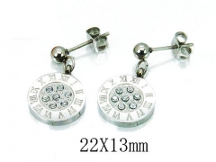 HY Wholesale 316L Stainless Steel Earrings-HY80E0477LS
