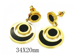 HY Wholesale 316L Stainless Steel Earrings-HY80E0437ML