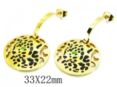 HY Wholesale 316L Stainless Steel Earrings-HY81E0500HJA