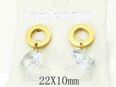 HY Wholesale 316L Stainless Steel Earrings-HY25E0615JW