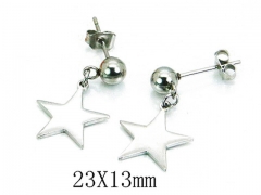 HY Wholesale 316L Stainless Steel Earrings-HY64E0315LF