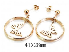 HY Wholesale 316L Stainless Steel Earrings-HY64E0248HJW