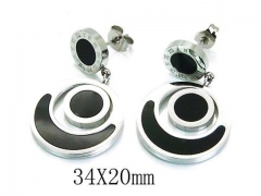 HY Wholesale 316L Stainless Steel Earrings-HY80E0436LL