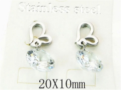 HY Wholesale 316L Stainless Steel Earrings-HY25E0588IL