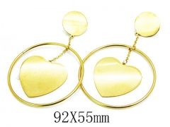 HY Wholesale 316L Stainless Steel Earrings-HY26E0002PZ
