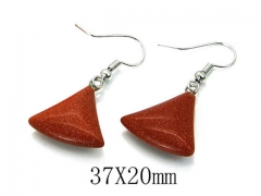 HY Wholesale 316L Stainless Steel Earrings-HY81E0063HHC