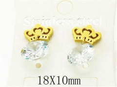 HY Wholesale 316L Stainless Steel Earrings-HY25E0621JE
