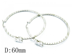 HY Stainless Steel 316L Bear Earrings-HY64E0388PA