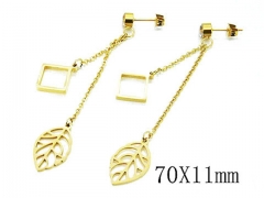 HY Wholesale 316L Stainless Steel Earrings-HY80E0476NC