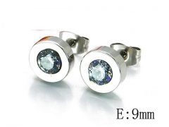 HY Stainless Steel Small Crystal Stud-HY64E0055KS