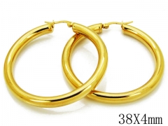 HY Wholesale Stainless Steel Hollow Hoop Earrings-HY58E0458M0