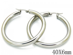 HY Wholesale Stainless Steel Hollow Hoop Earrings-HY58E0461L0
