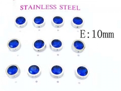 HY Stainless Steel Small Crystal Stud-HY59E0545H8B