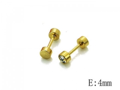 HY Stainless Steel Small Crystal Stud-HY54E0136IL