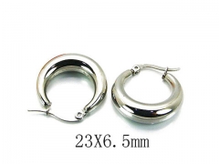 HY Wholesale Stainless Steel Hollow Hoop Earrings-HY08E0036NF